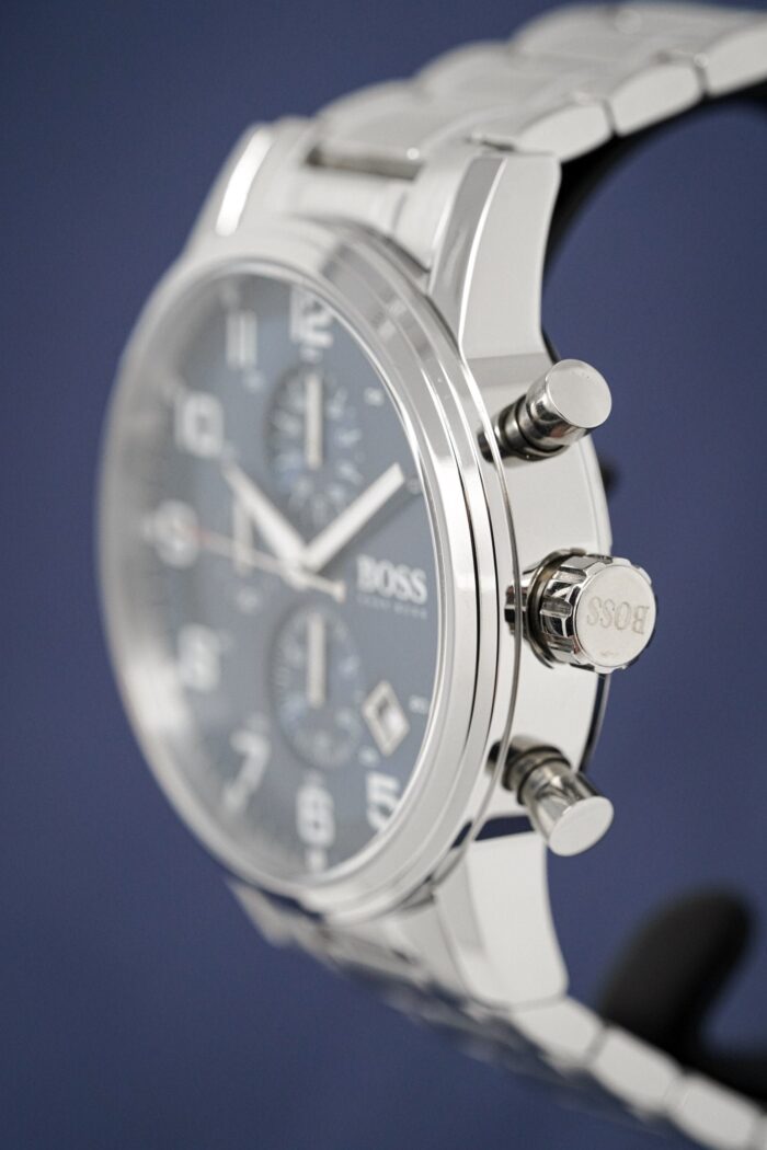 Hugo Boss Watch Chronograph Aeroliner Blue - HB1513183 - Image 6